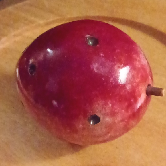 Vintage Marble and Alabaster Fruit Set of 6 - Picture 3 of 10